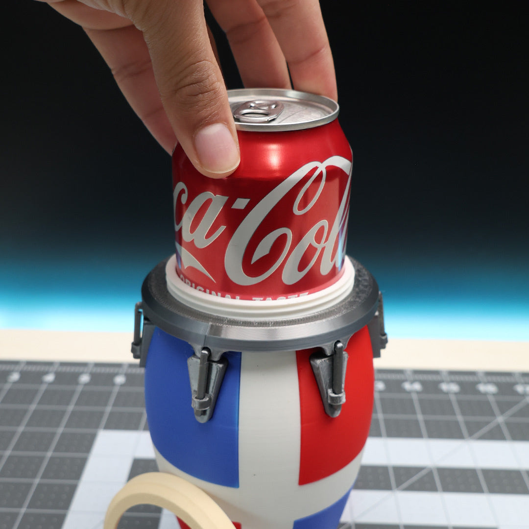12 oz Can Cooler Holder / Dominican Republic