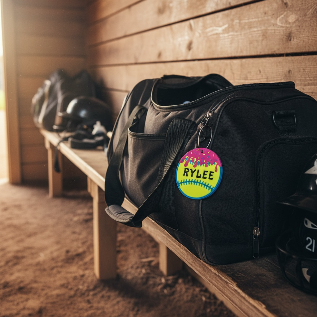 Baseball & Softball Bag Tag Drip⚾🥎