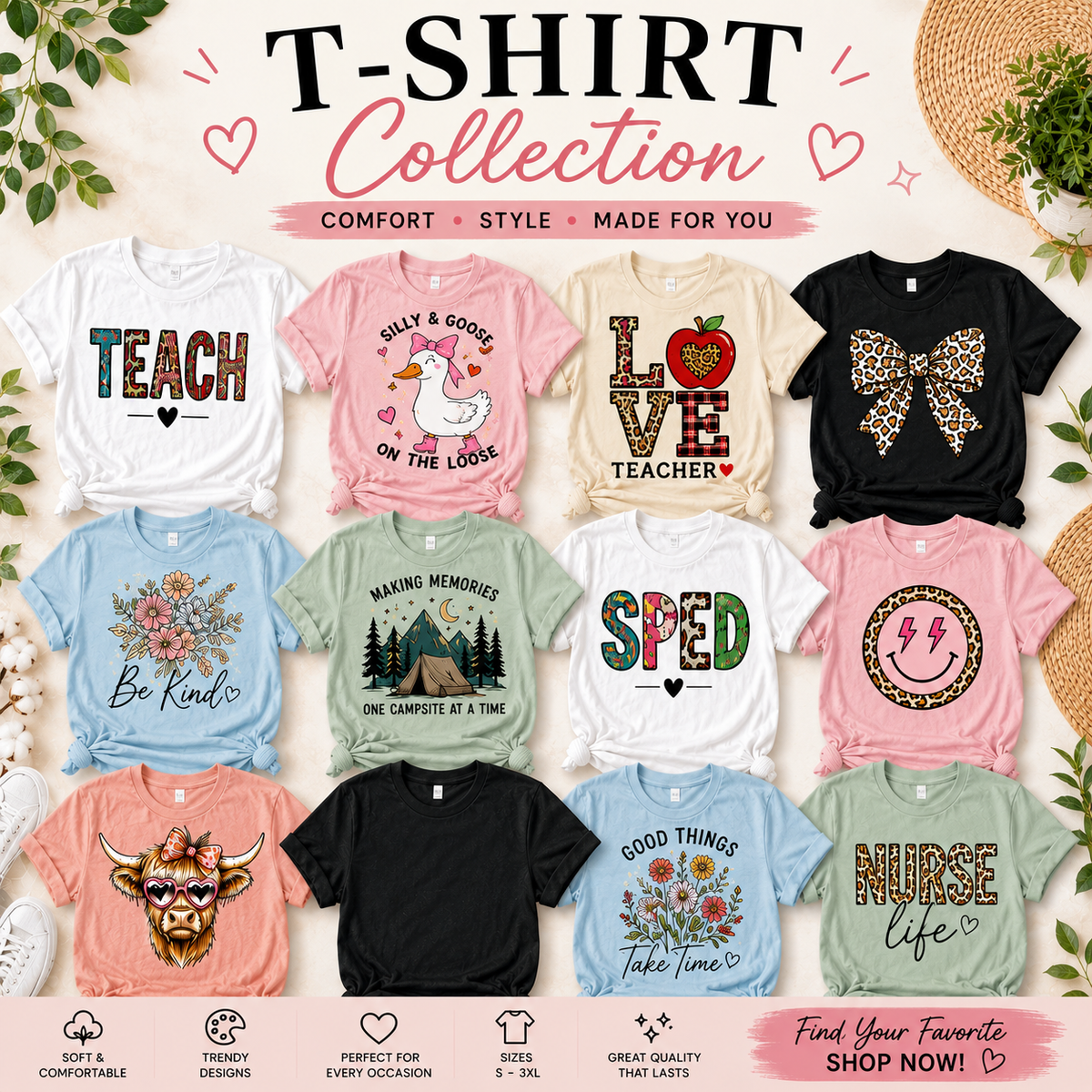 👕 Graphic T-Shirts