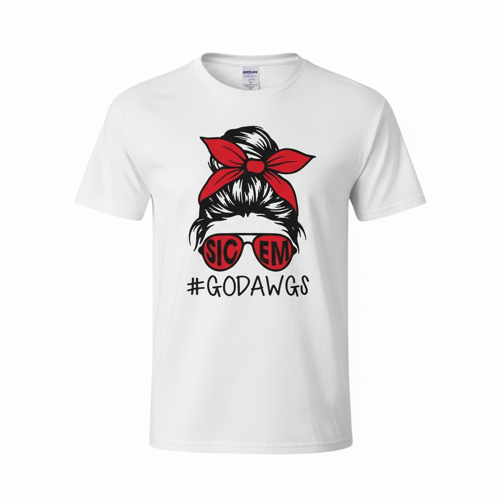 Georgia T-Shirt "#GODAWGS"