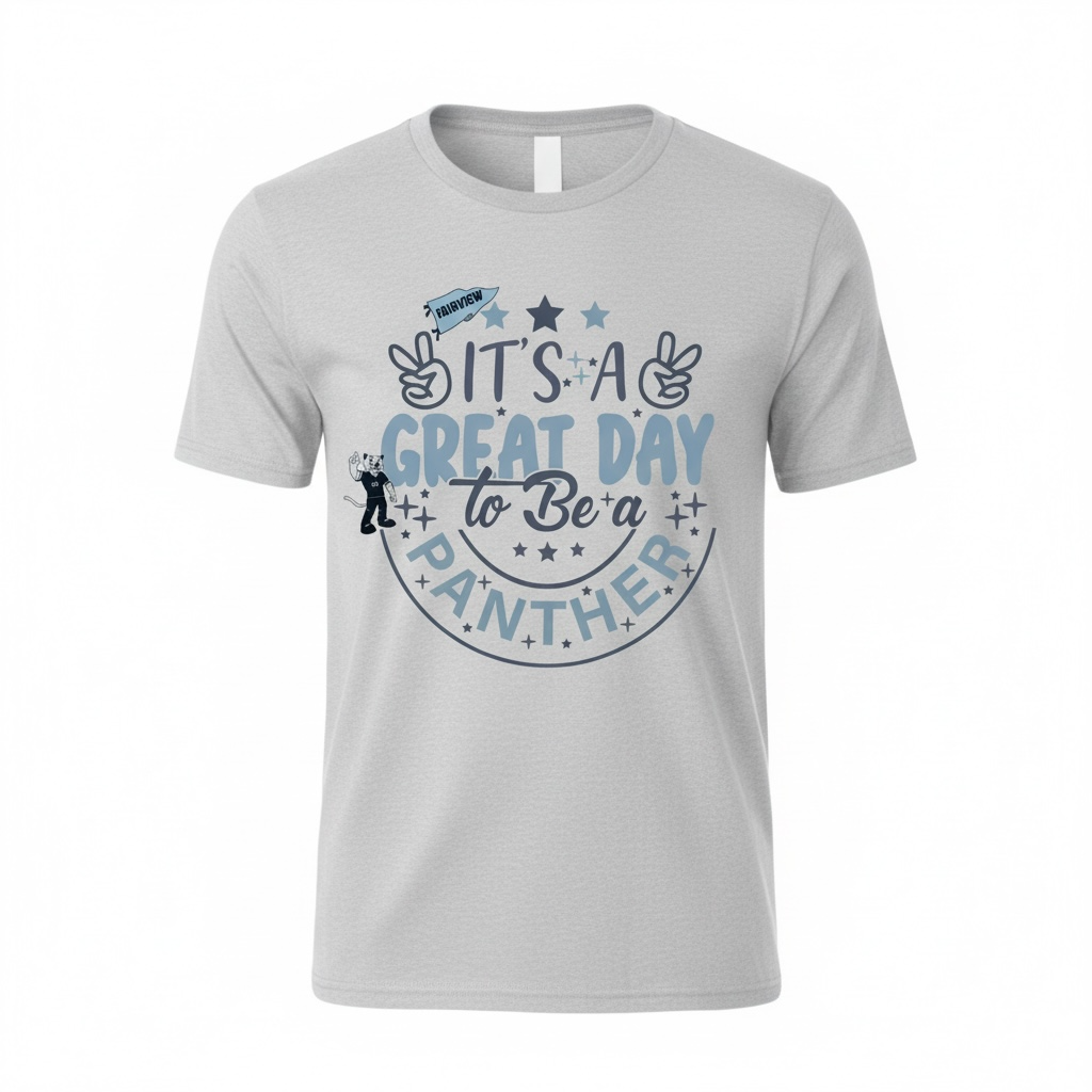 Fairview Elementary Panthers Tshirt 💙🐾