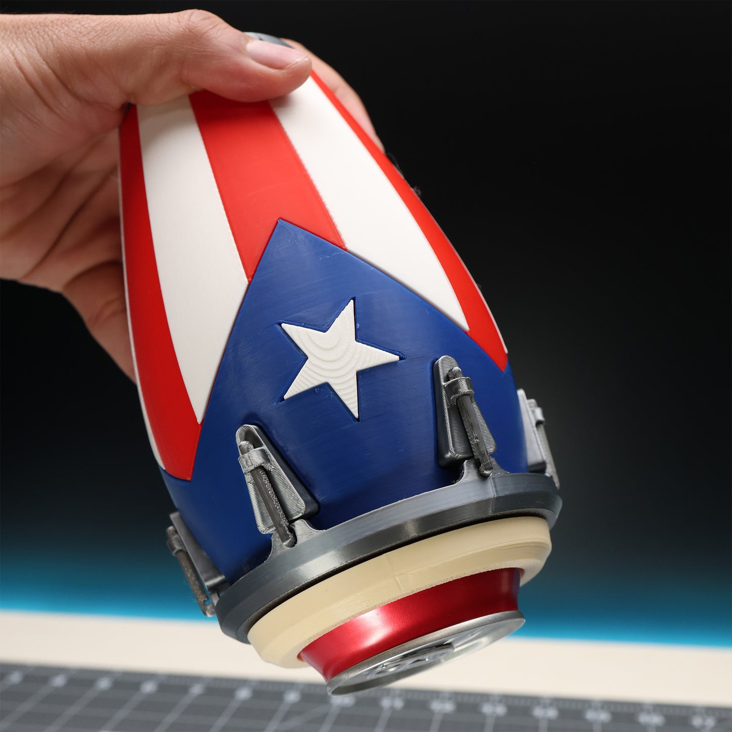 12 oz Puerto Rico Conga Can Holder