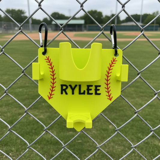 Baseball/Softball Holder plate Dugout Organizer