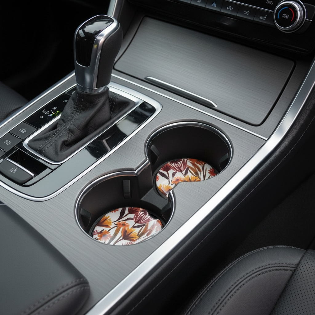 Ceramic Car Coasters
