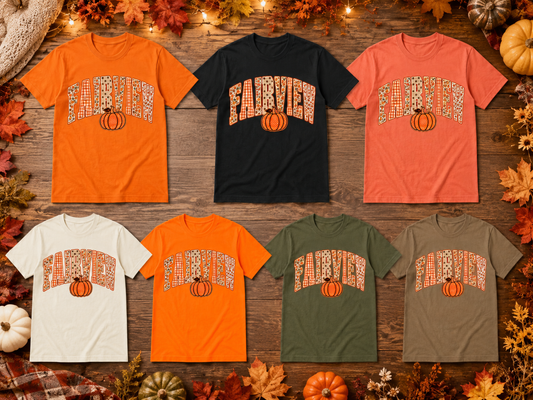 🍂 Fairview Elementary Fall T-Shirt | Fall School Spirit Tee