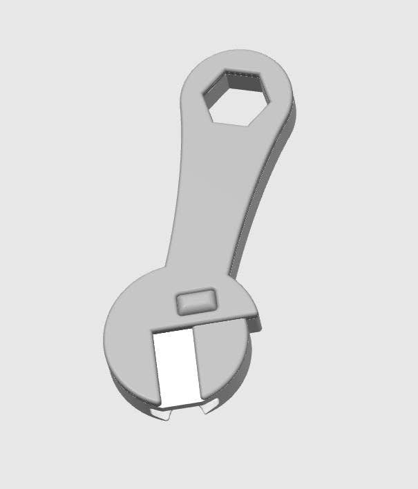 3d Can Opener Keychain- Protect your Beautiful Nails