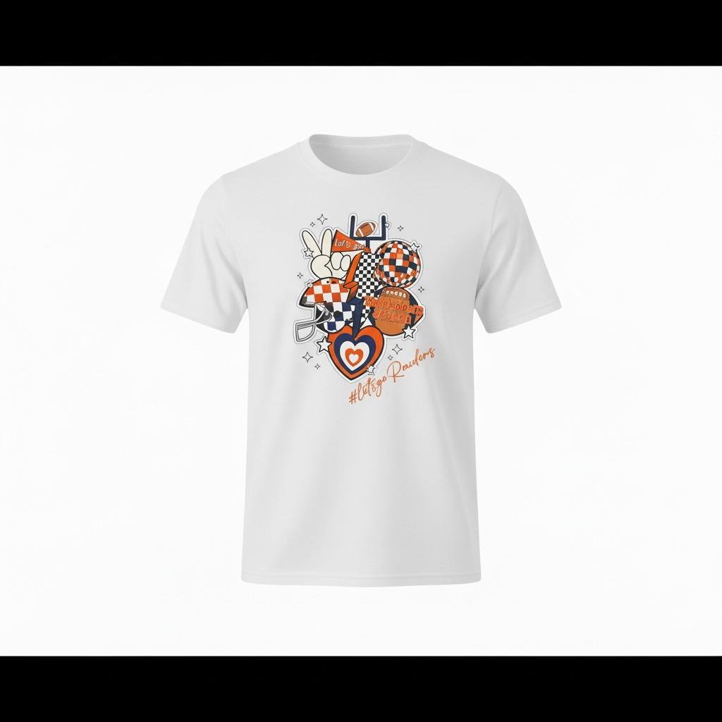 Habersham Pride🏈 Let’s Go Raiders T-Shirt