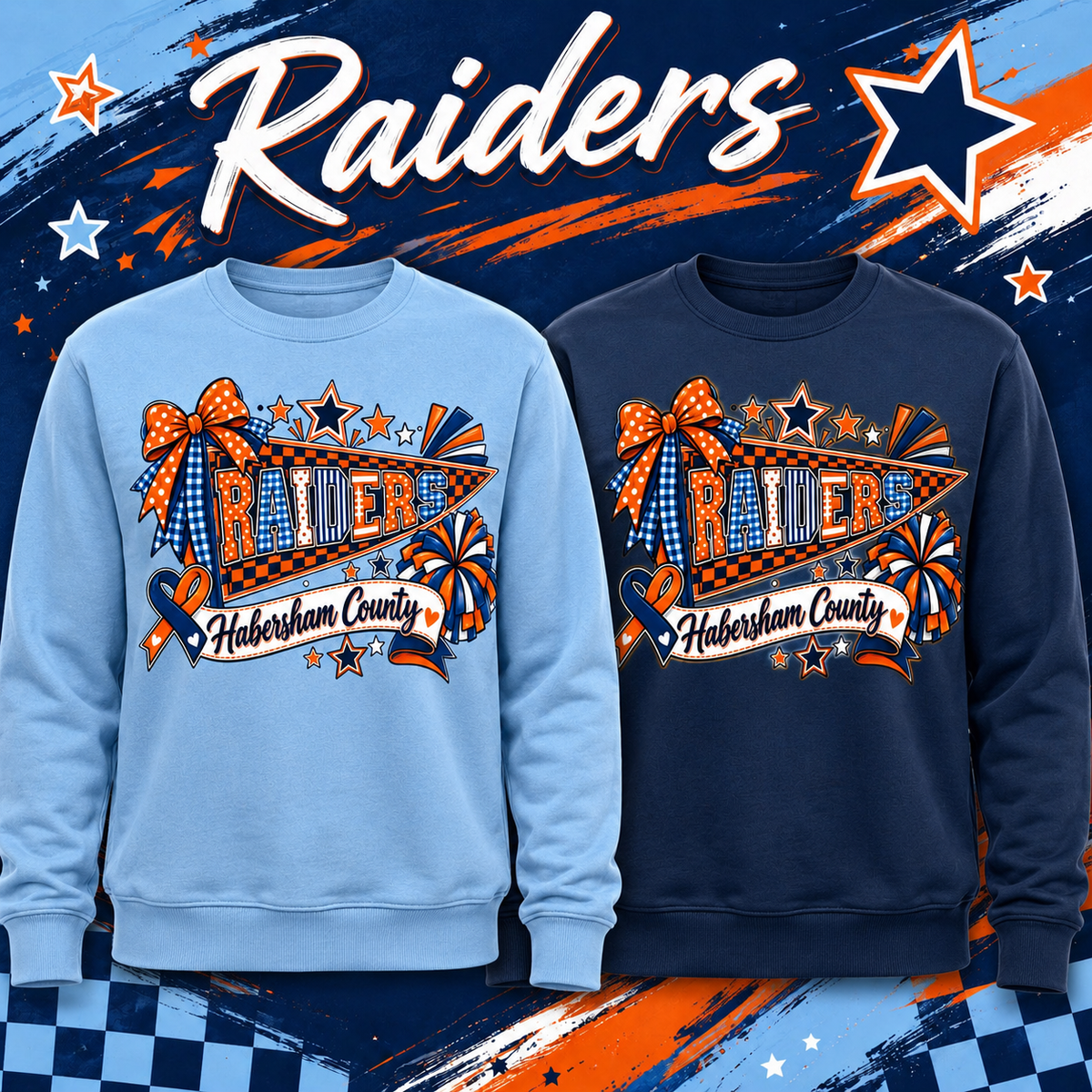 Habersham County Raiders Spirit Shirt | T-Shirt, Sweatshirt & Hoodie