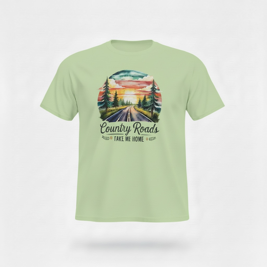 Camping Season -Country Roads Take Me Home T-Shirt