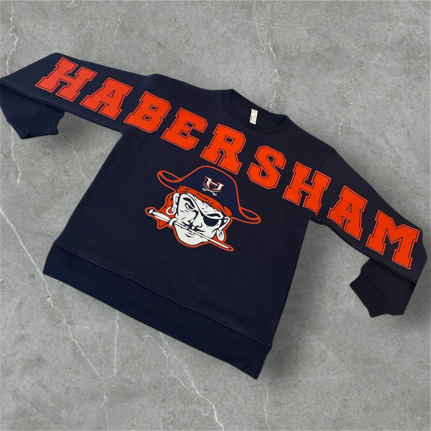 Habersham Raiders//Custom School Spirit Sweatshirt 🖤