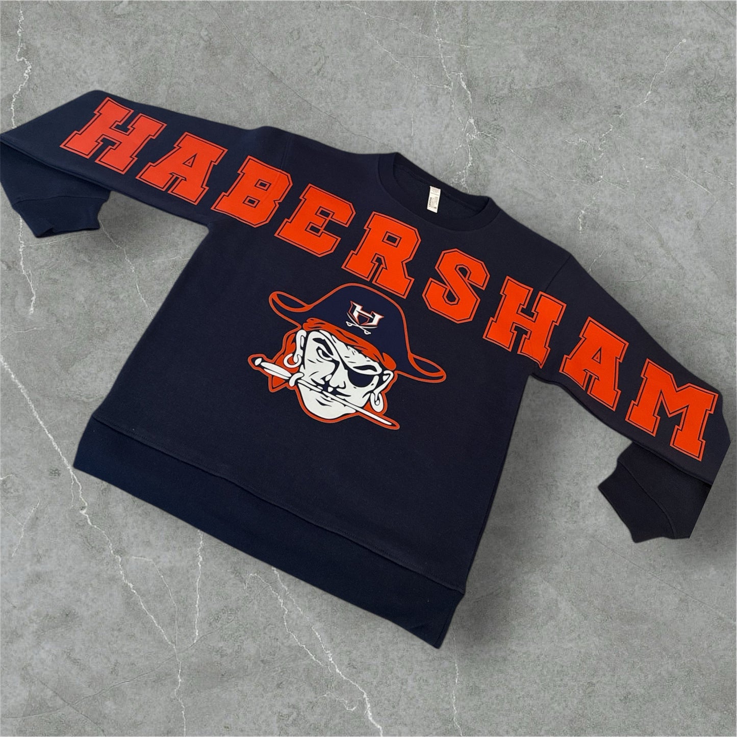 Habersham Raiders//Custom School Spirit Sweatshirt 🖤