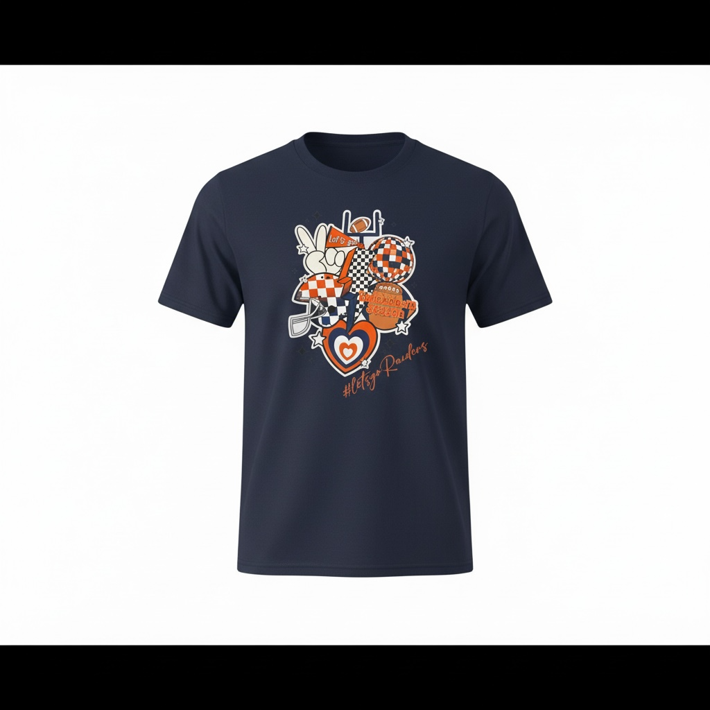 Habersham Pride🏈 Let’s Go Raiders T-Shirt