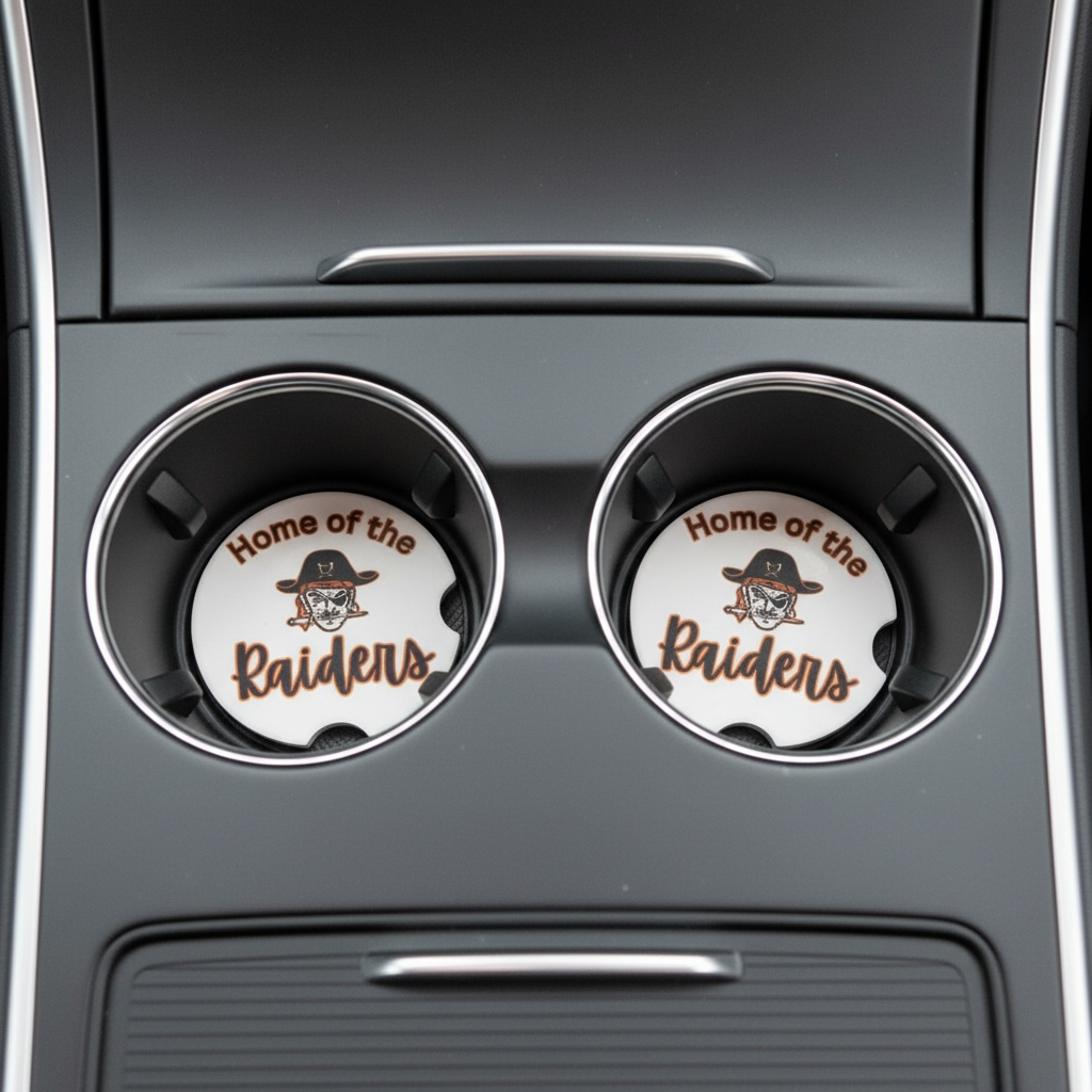 Ceramic Car Coasters