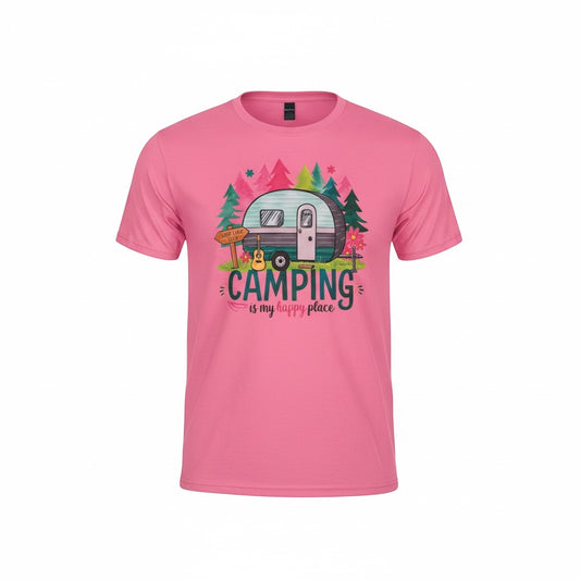 Camping is my happy place T-shirt