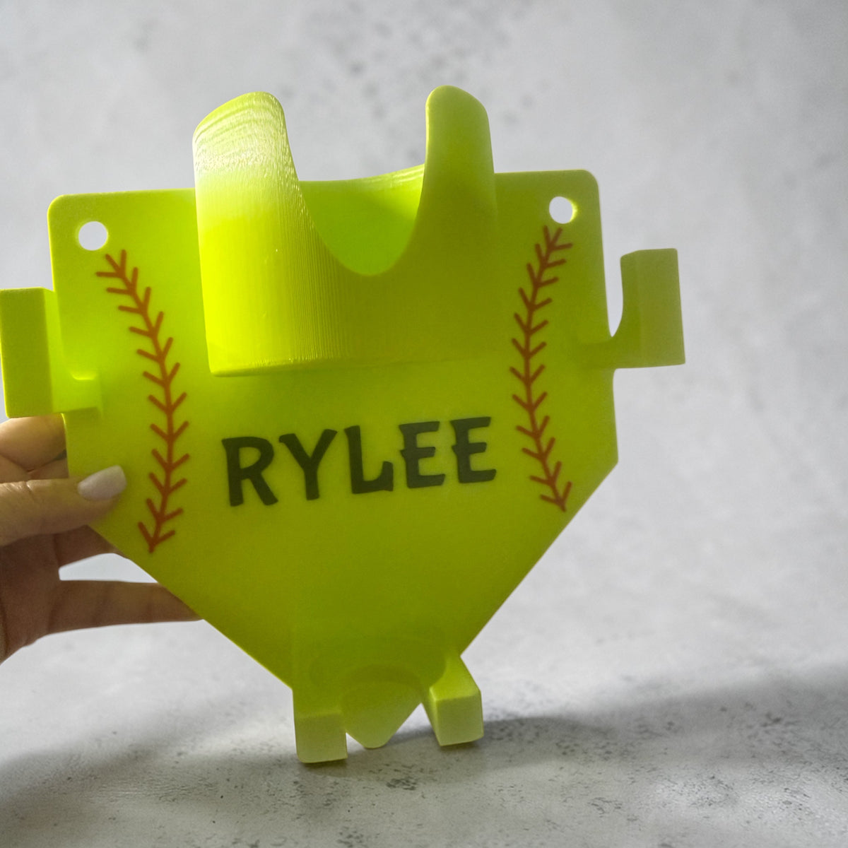Baseball/Softball Holder plate Dugout Organizer