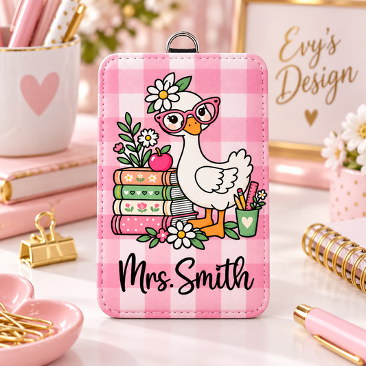 Personalized Goose  ID Holder