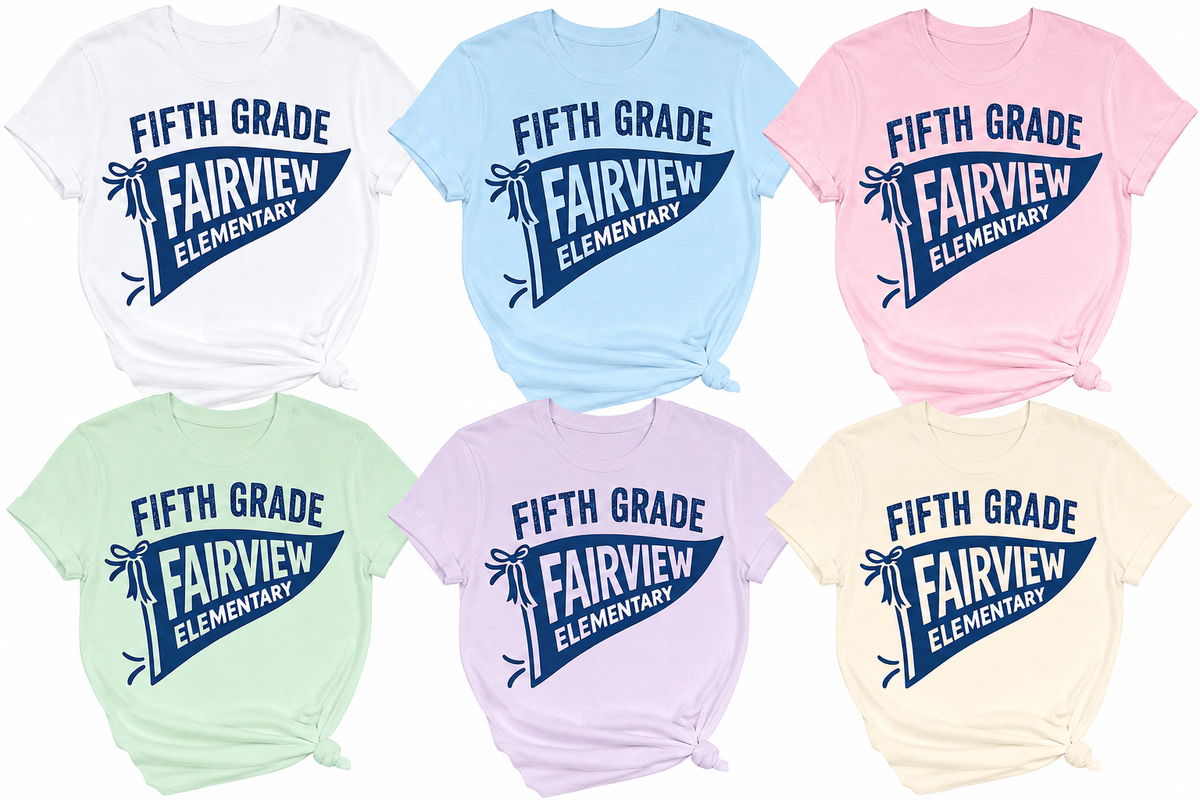 Fairview Elementary Fifth Teacher Shirt