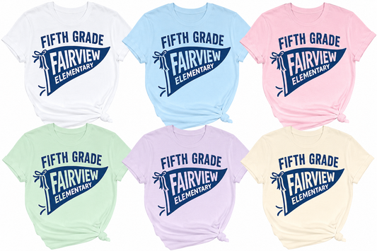 Fairview Elementary Fifth Teacher Shirt