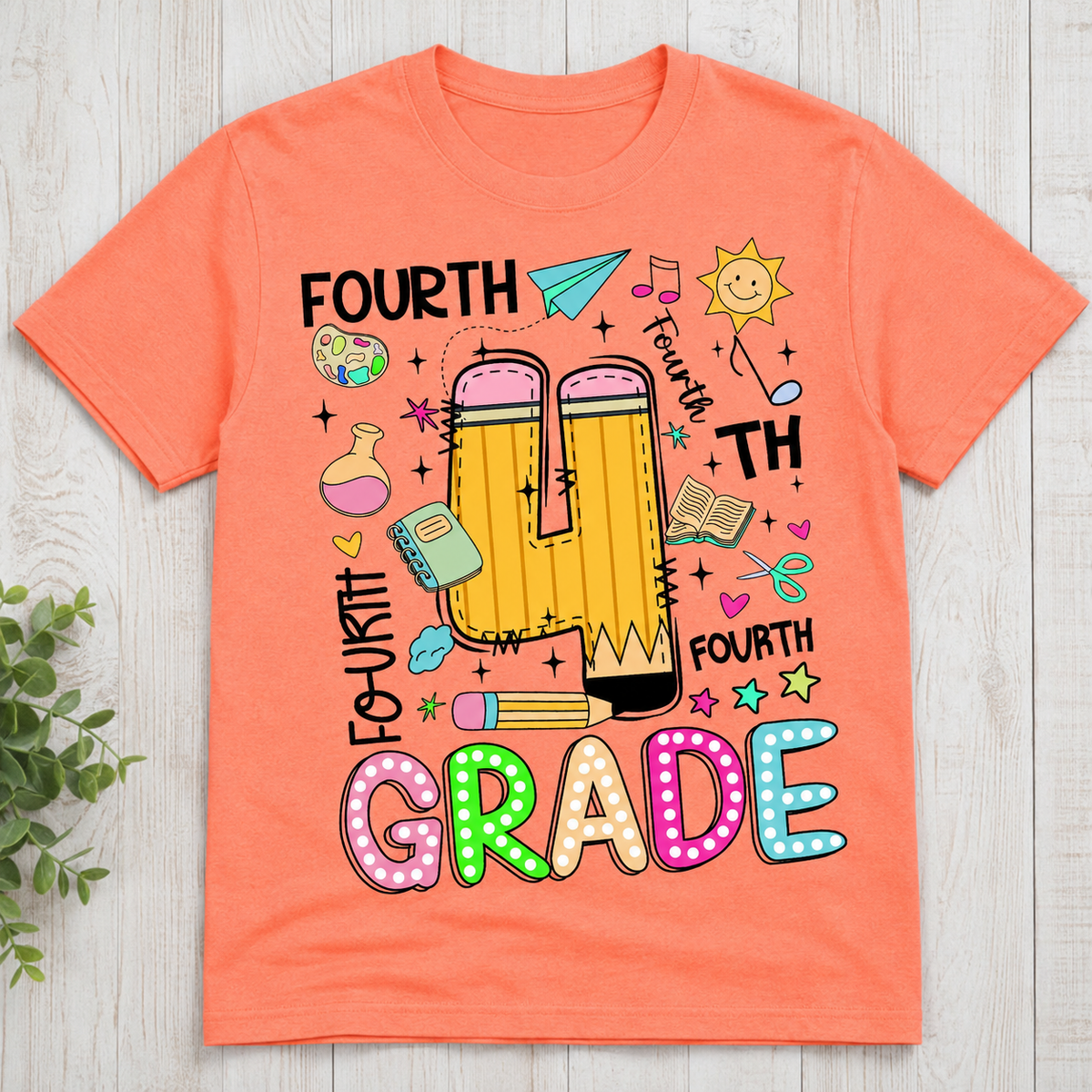Cute Preppy Teacher Tee – First Day of School