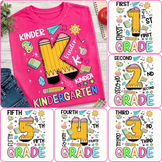 Cute Preppy Teacher Tee – First Day of School