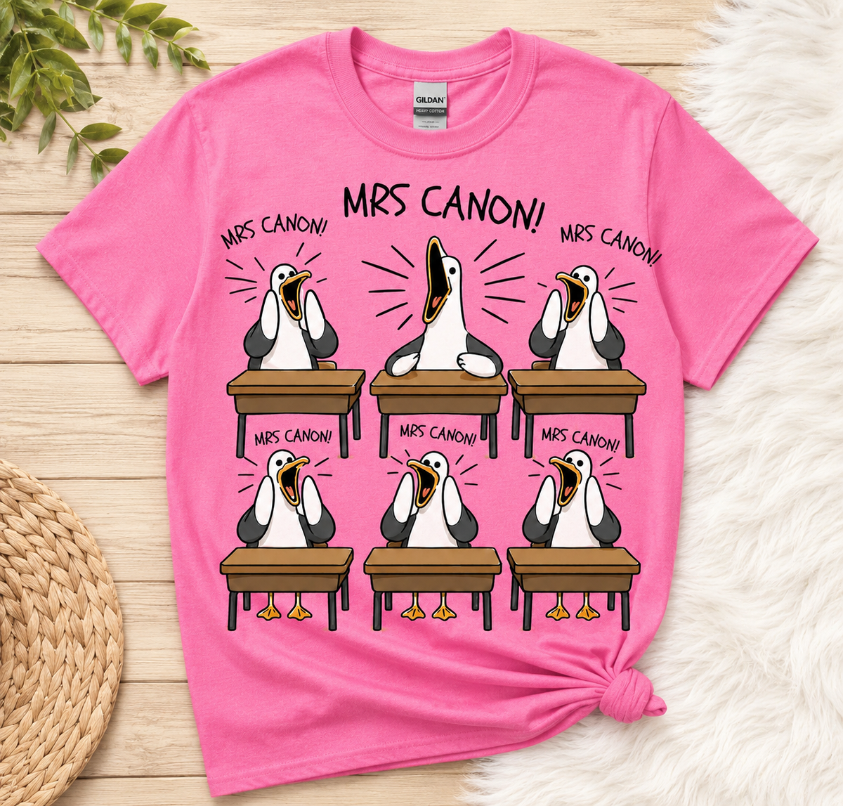 Custom Seagulls Teacher T-Shirt