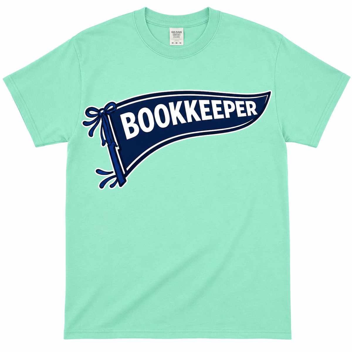 Personalized School Bookkeeper T-Shirt | Custom School Staff Tee