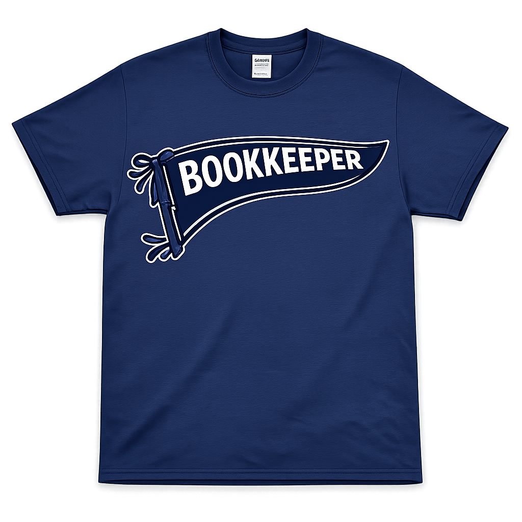 Personalized School Bookkeeper T-Shirt | Custom School Staff Tee