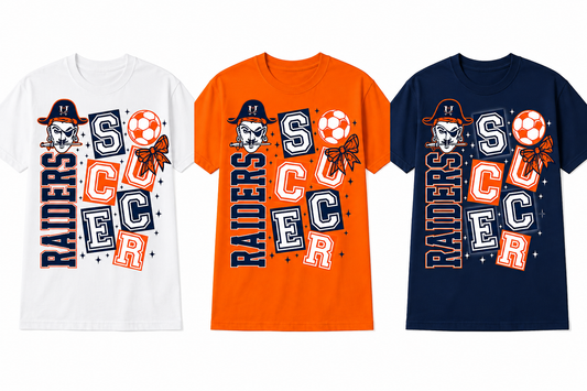 Habersham Raiders Soccer T-Shirt ⚽🧡💙