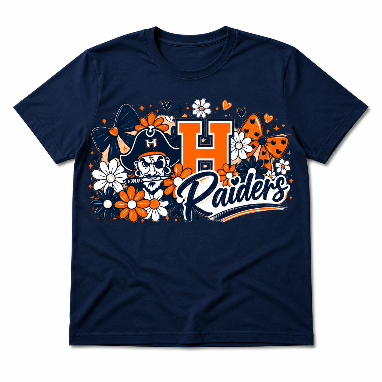 Habersham Raiders Floral Spirit Tee