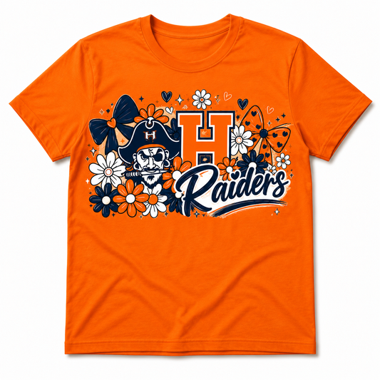 Habersham Raiders Floral Spirit Tee