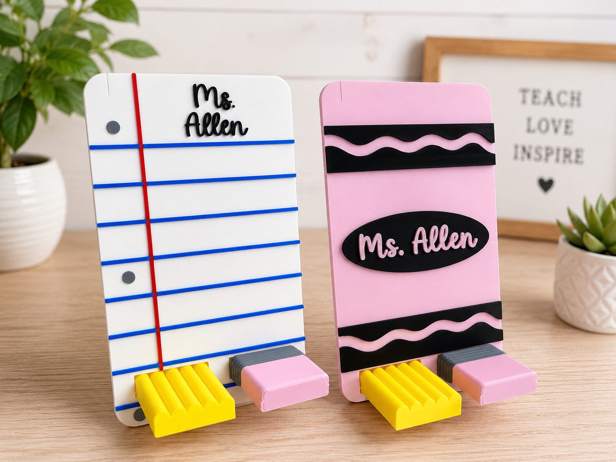3D Personalized Teacher phone holder