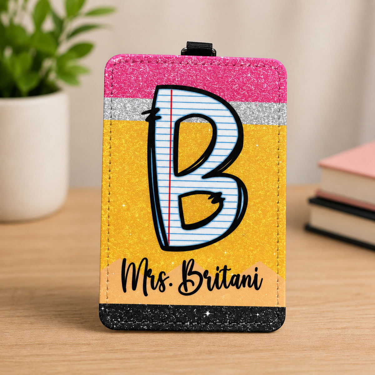 Personalized ID Badge Holder