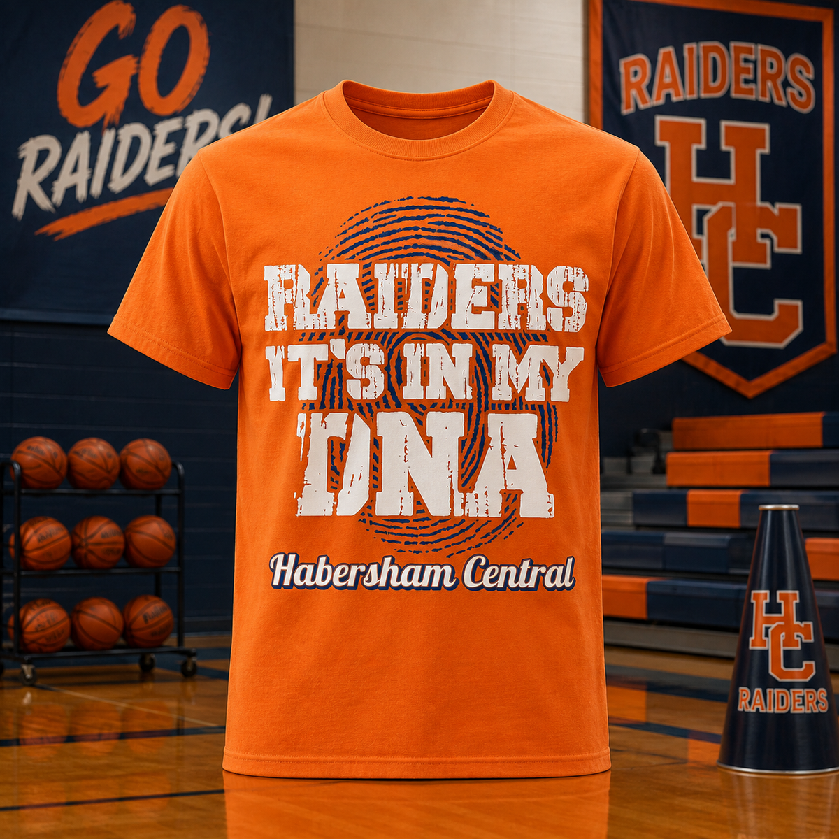RAIDERS IT’S IN MY DNA  💙🧡🧡💙