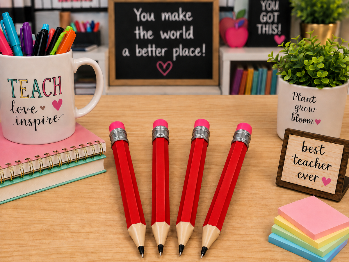 3D Jumbo Pencil-Style Pen