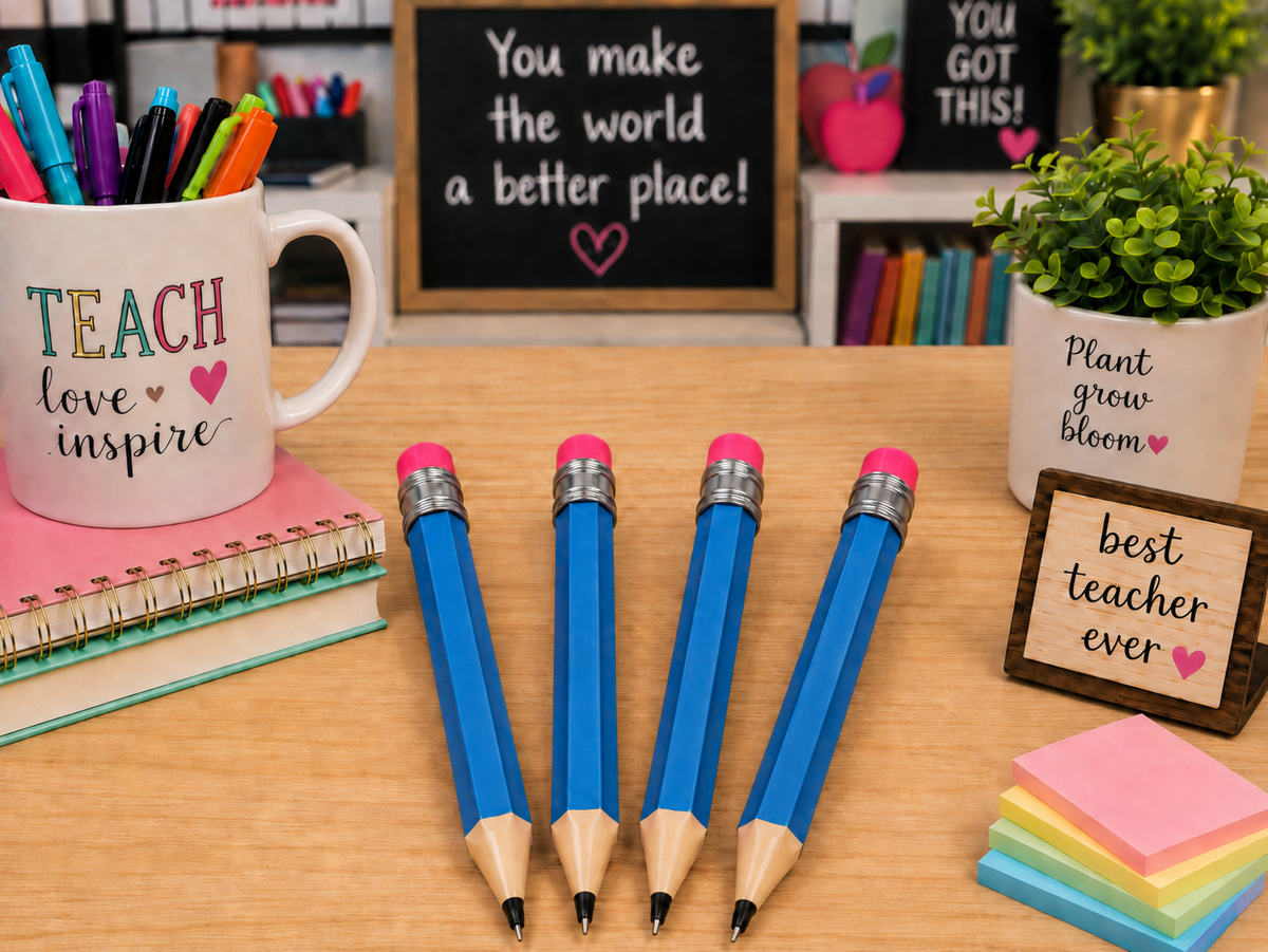 3D Jumbo Pencil-Style Pen