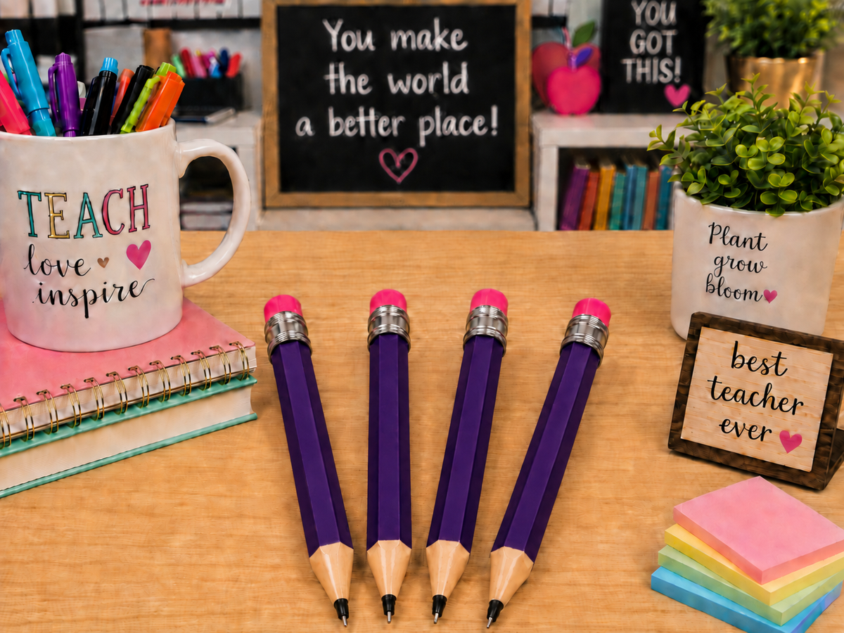 3D Jumbo Pencil-Style Pen