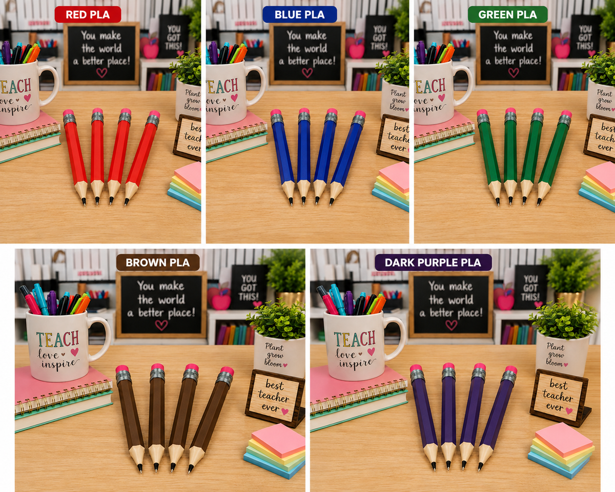 3D Jumbo Pencil-Style Pen