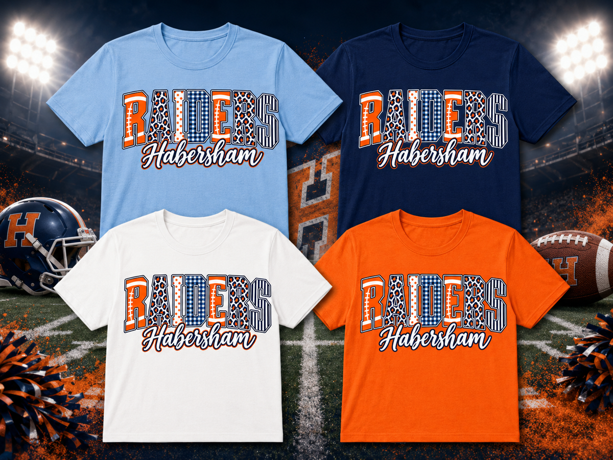 Habersham Raiders Football Spirit Tee