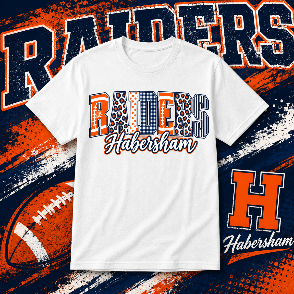 Habersham Raiders Football Spirit Tee