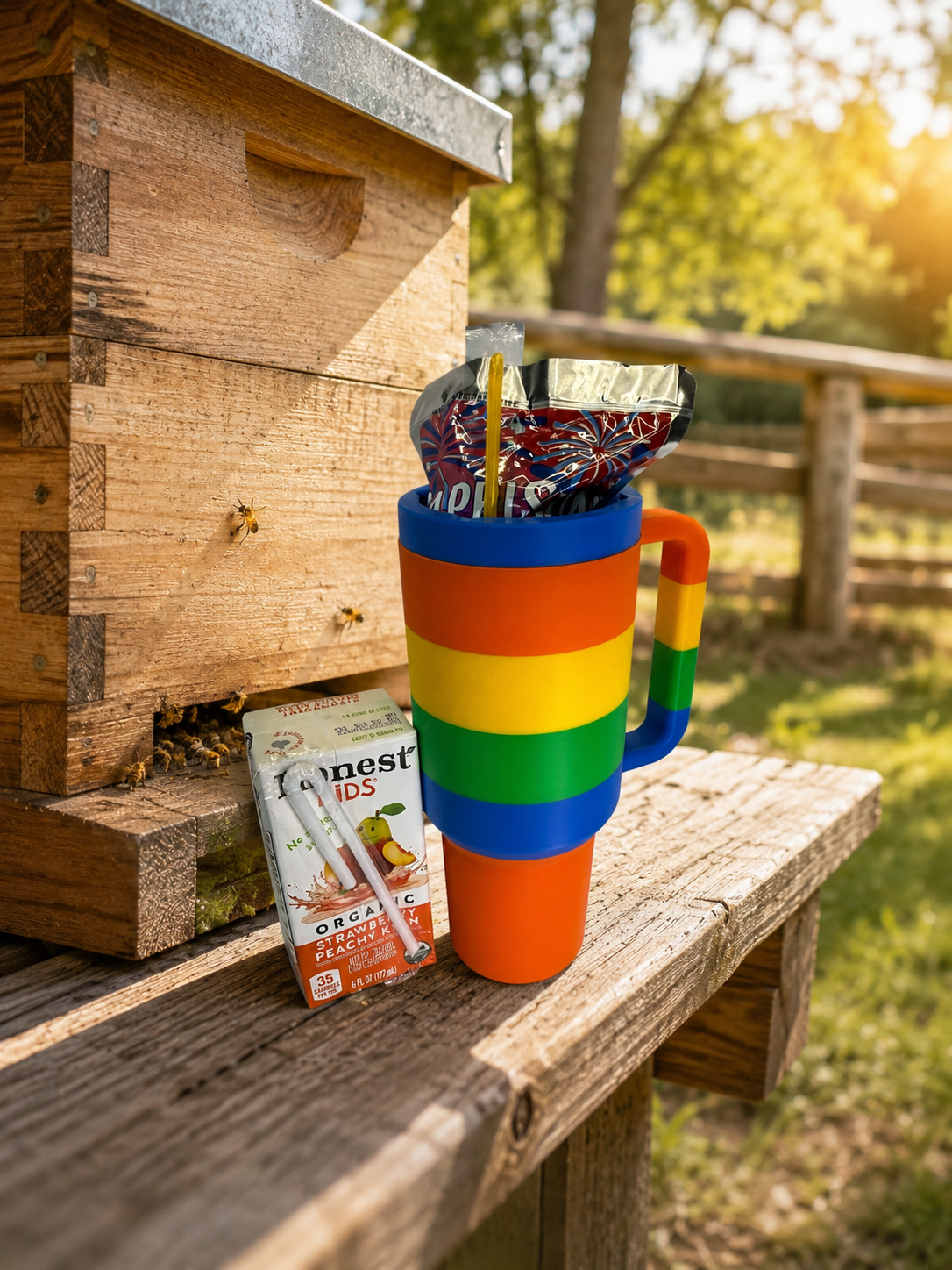 3D Big Juice Holder for Kids 🧃✨