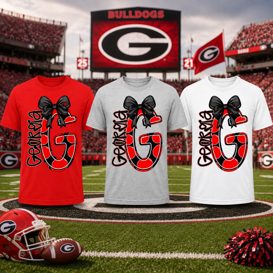Georgia Bulldogs Bow G Game Day Shirt