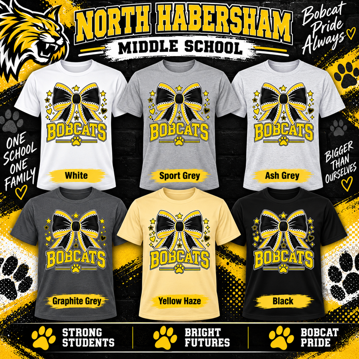 North Habersham Bobcats Bow Spirit T-Shirt