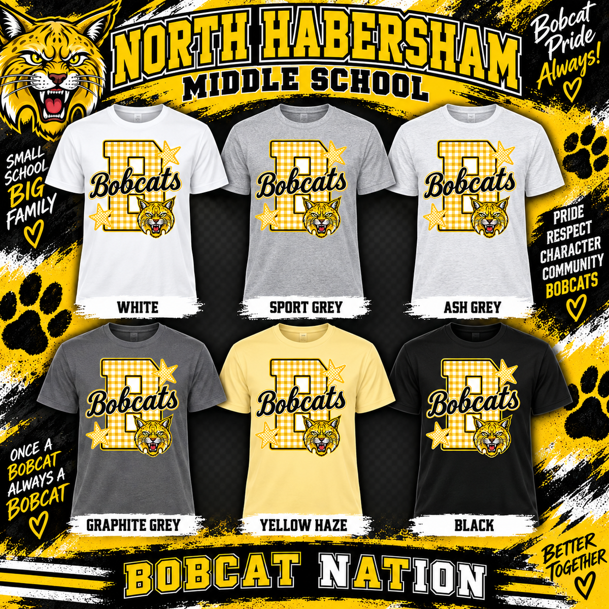 North Habersham Bobcats Varsity Spirit T-Shirt