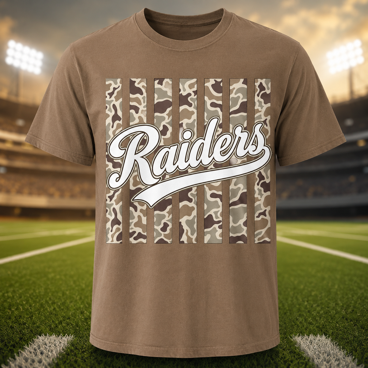 Habersham County Raiders Camo Spirit Shirt (Copy)