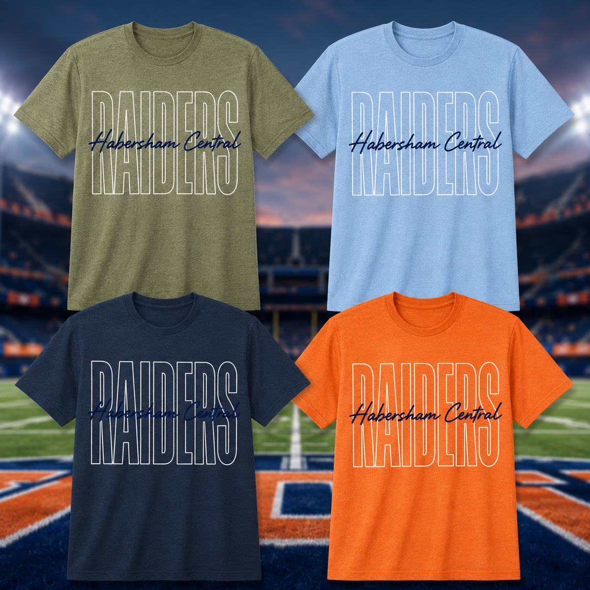 Habersham Central Raiders Spirit Shirt