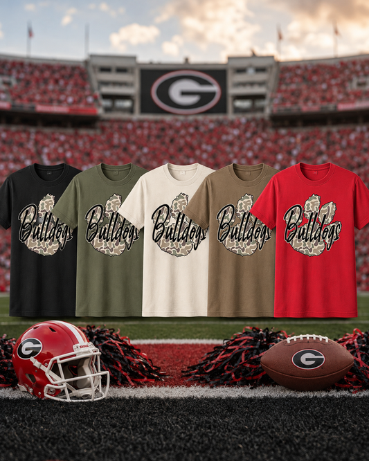 Bulldogs Graphic Tee | Georgia Game Day Shirt