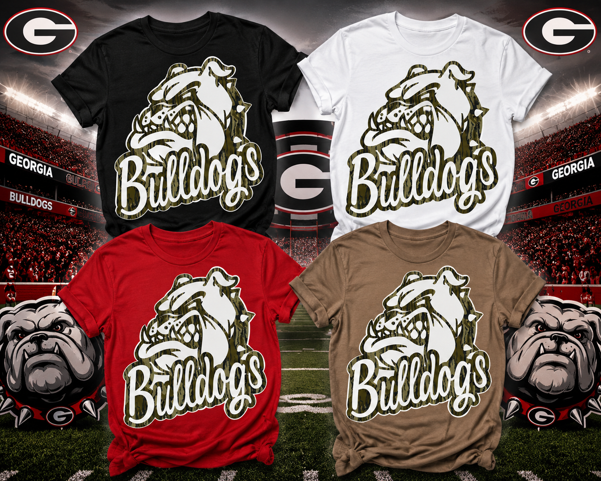 Georgia Bulldogs Game Day Graphic Tee