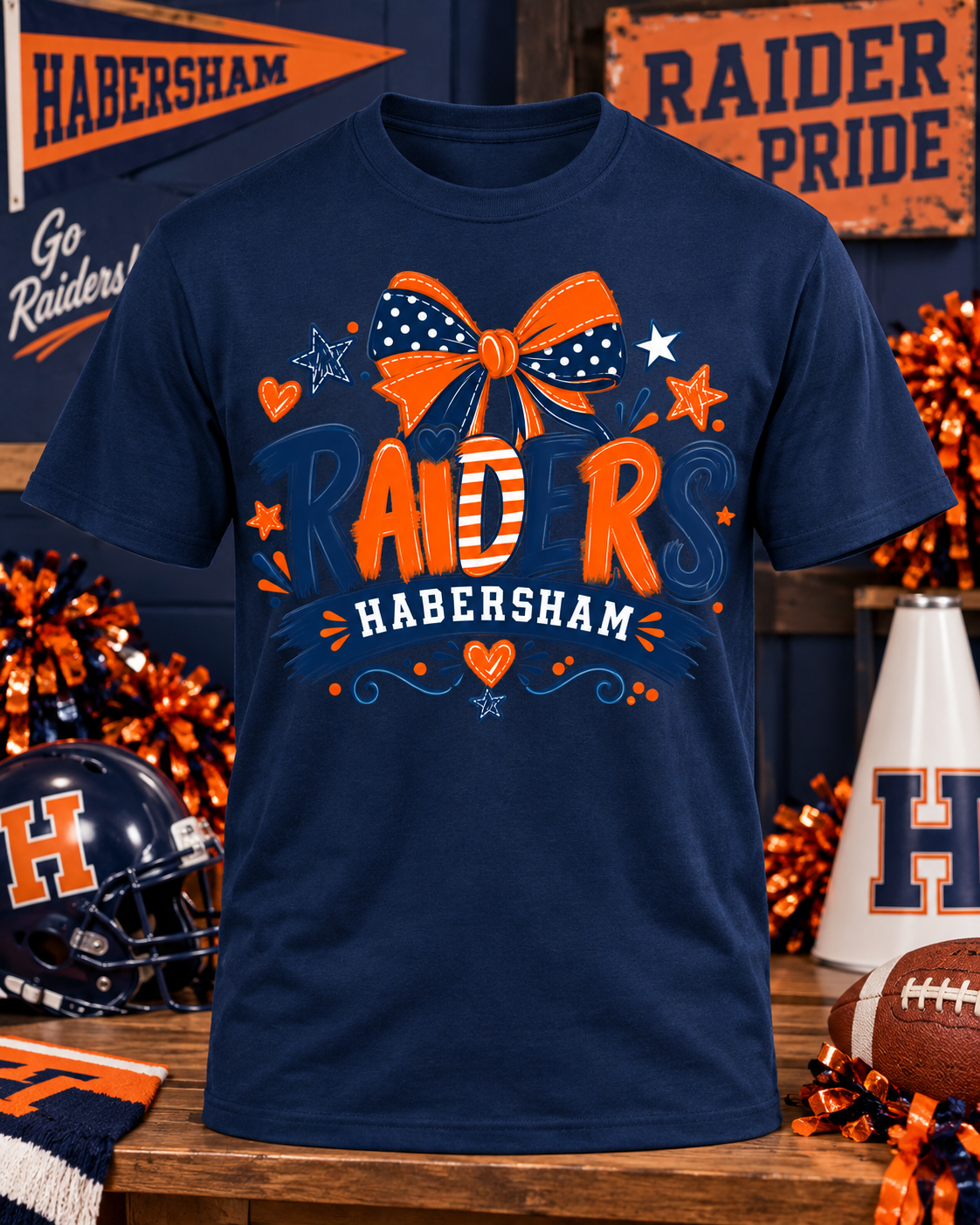 Habersham Raiders Bow Spirit Tee