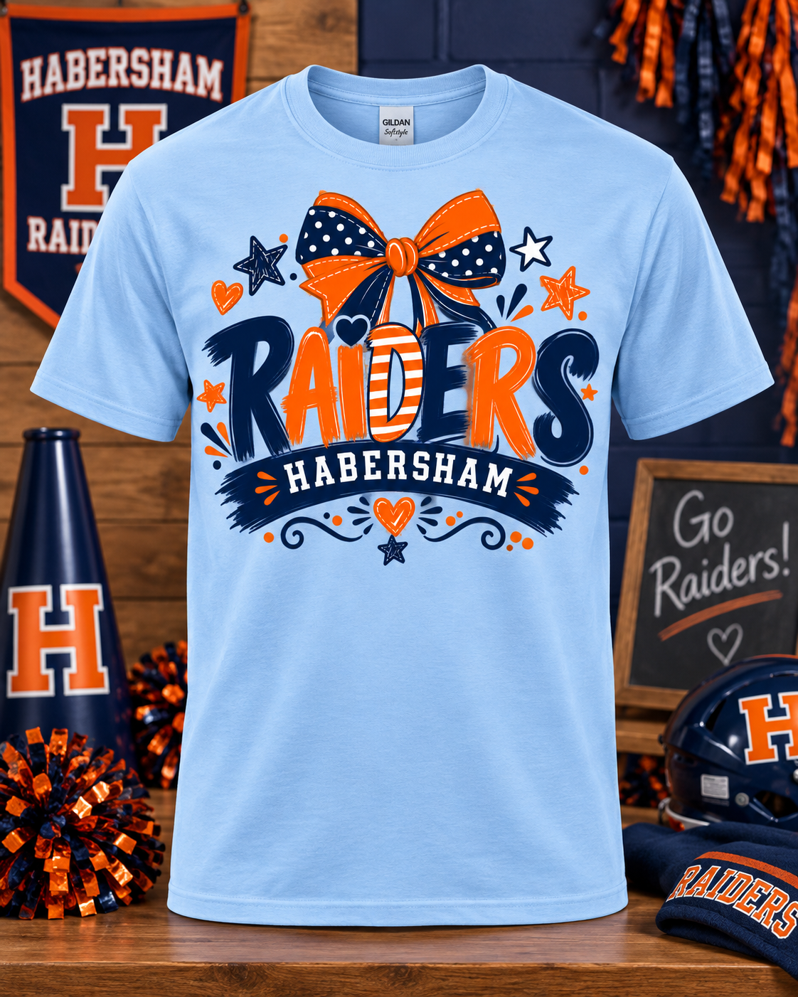 Habersham Raiders Bow Spirit Tee