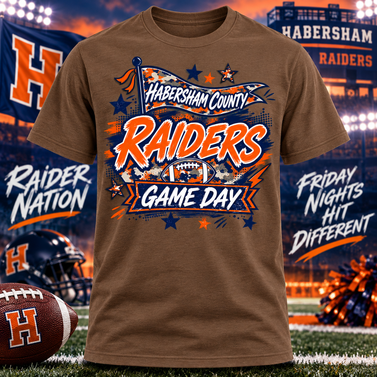 Habersham County Raiders Game Day T-Shirt
